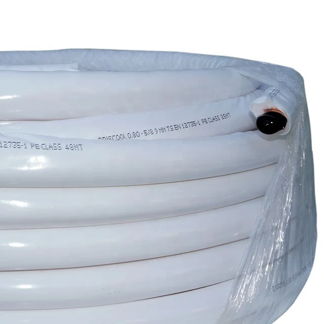 Single PE Insulated COPPER TUBE Copper Connecting Tube Pipe Air Conditioner AC Insulated Copper Pipe
