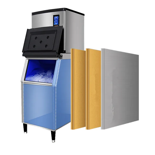 quick big cube hard clear ice machine commerical cube gola roll commercial cube ice making machine