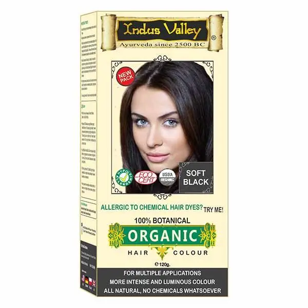 New 100% Organic Dye Hair Color Indus-Valley OEM Private Label Hair Color At Best Price