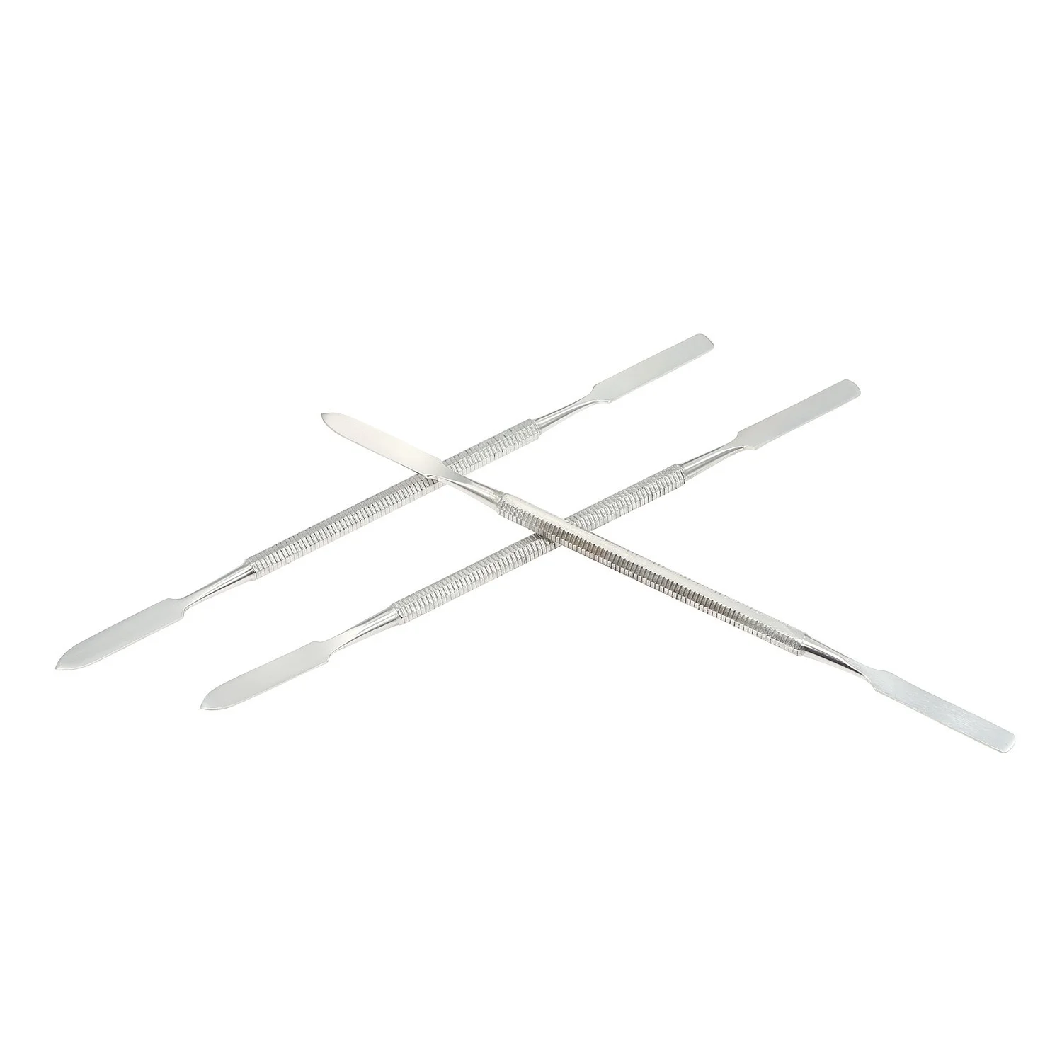 Stainless Steel Mixing Spatula Tool Spatuler Rod Dental Nail Art Makeup Foundation Eyeshadow Mixing Stick Color Tools