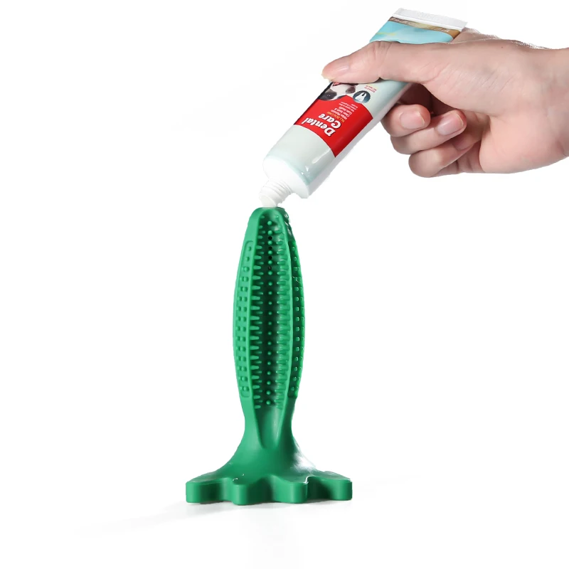 wholesale factory Non-toxic dog toothbrush dog toothbrush stick dog chew toothbrush