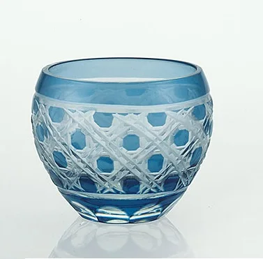 Kiriko Classic glass sake cup for Japanese restaurants looking for distributor in Australia sake glass