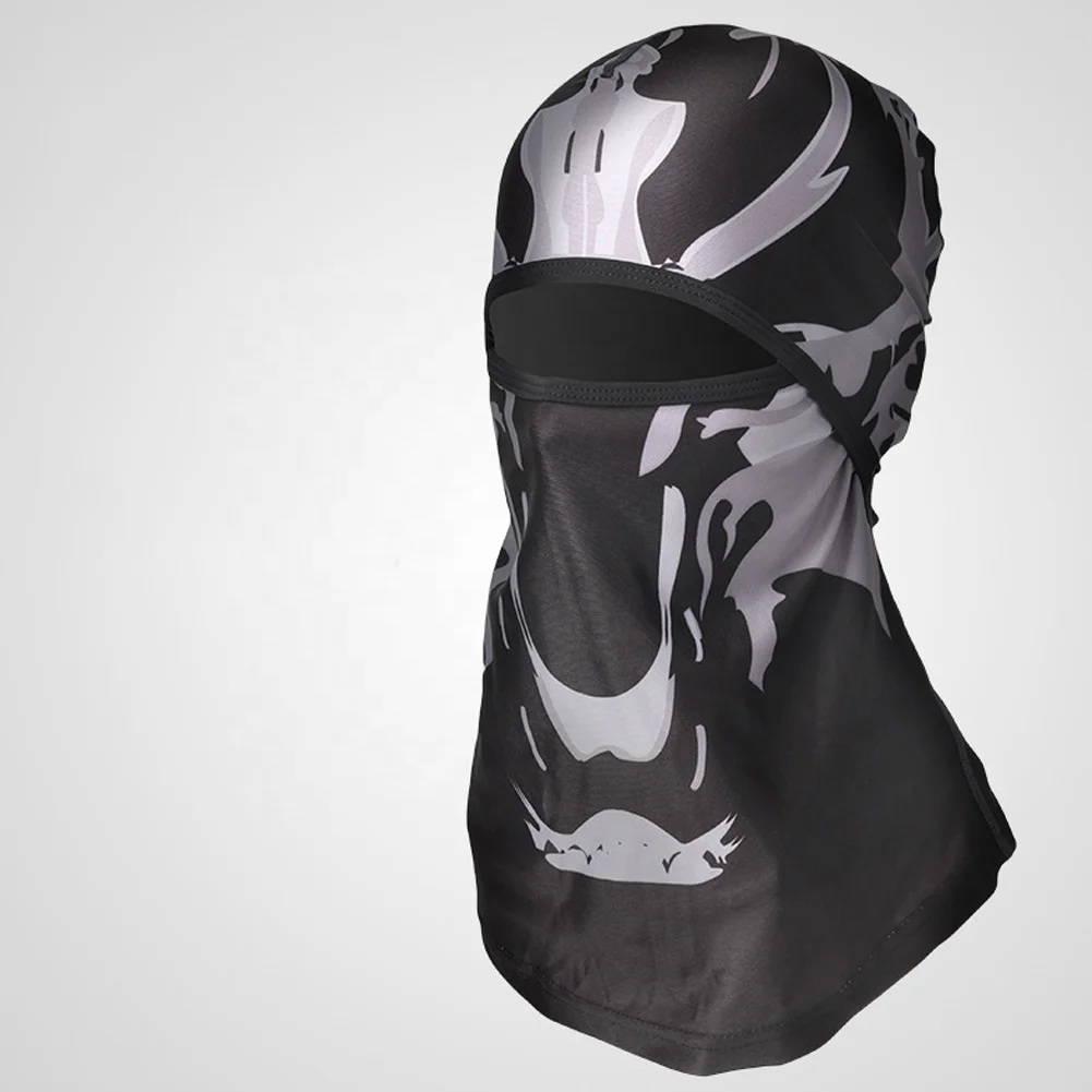 OEM High quality fashion design sublimated Polyester Face Mask, custom printed ski mask Outdoor sports balaclava ski mask