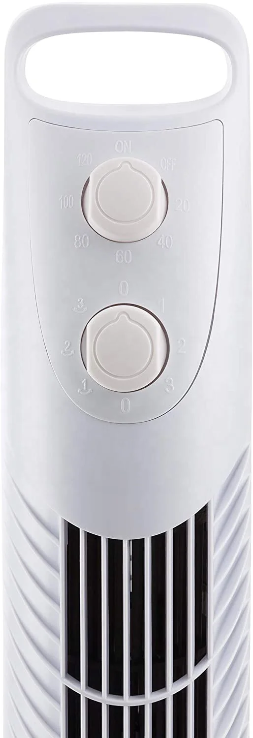 Topson Indoor Electric Living Room Bedroom Sleep Mode Oscillating Ventilateur Colonne Quite Tower Fan with Remote Control