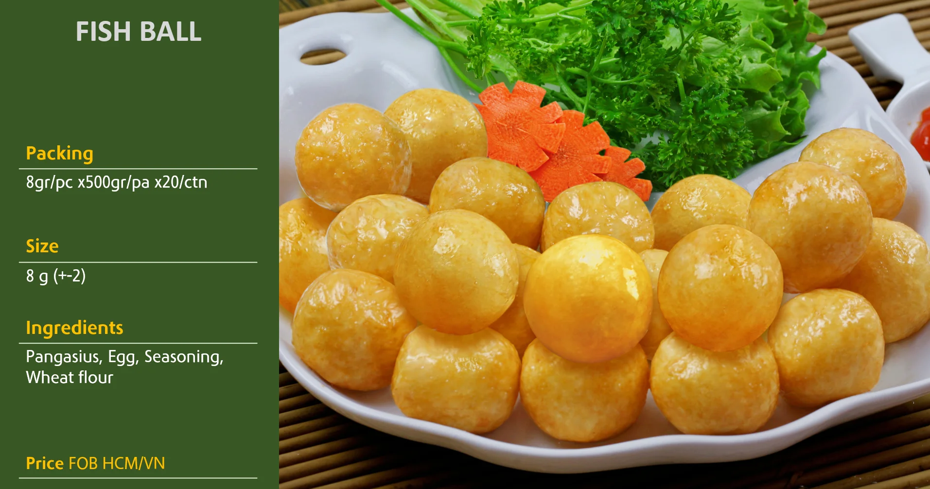 Рыбный мяч PANGASIUS