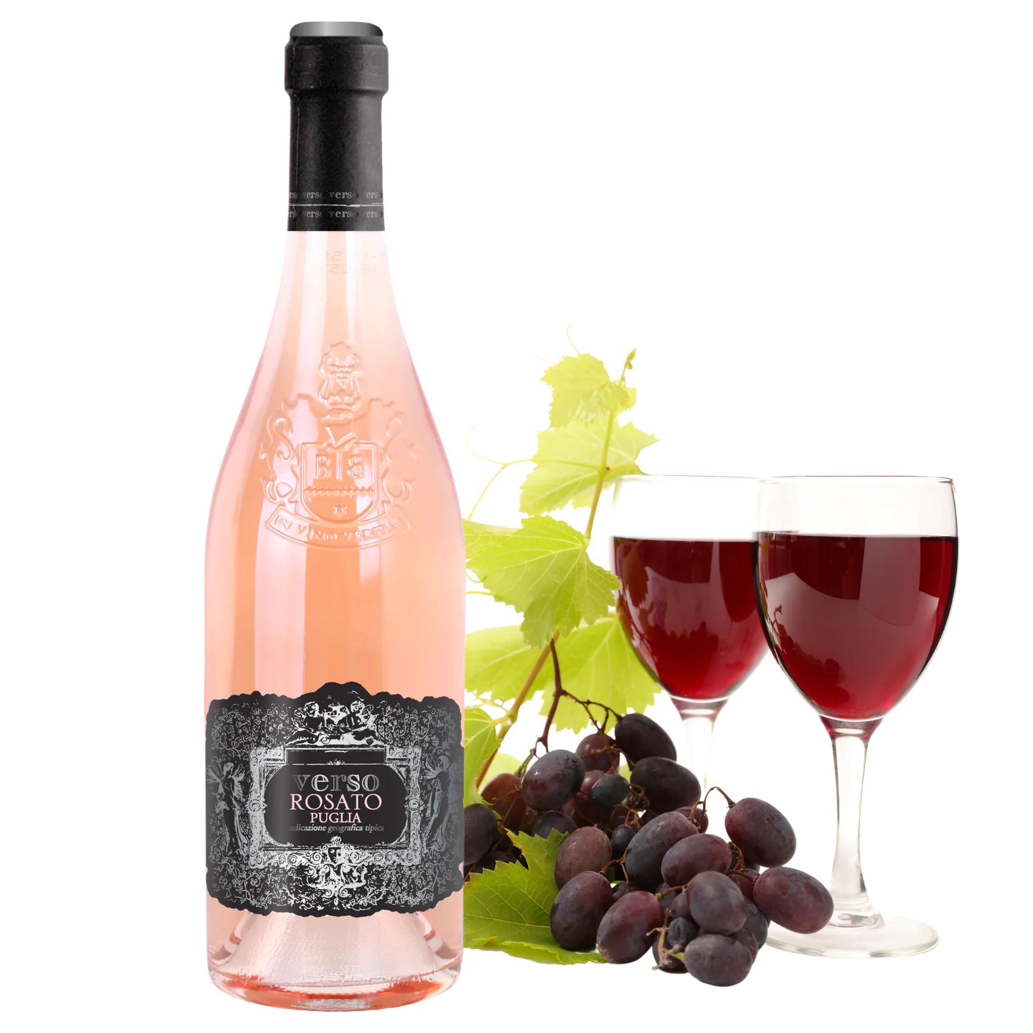 В итальянском стиле розовое вино Rosato, IGT Verso Rosato милое розовое вино бутылки 750 мл спирта 12.5% для экспорта (11000001508386)