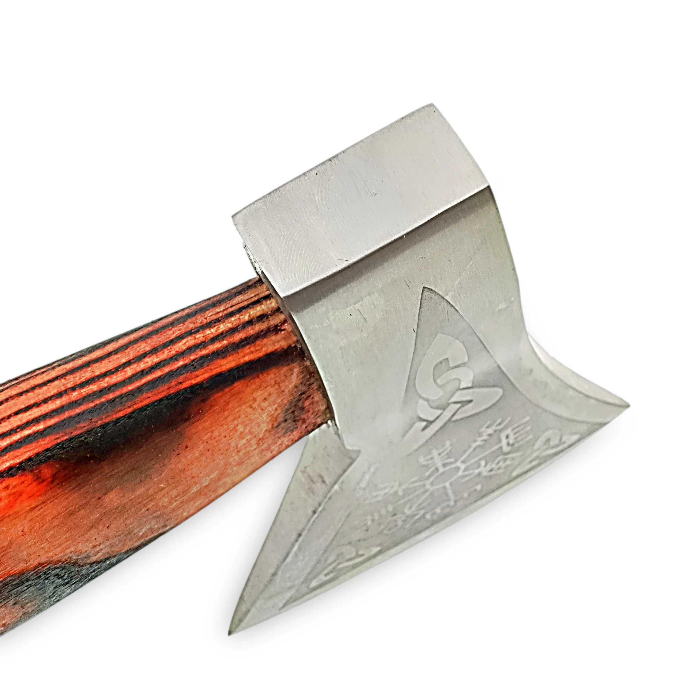 1095 топор с рельефной головкой из высокоуглеродистой стали