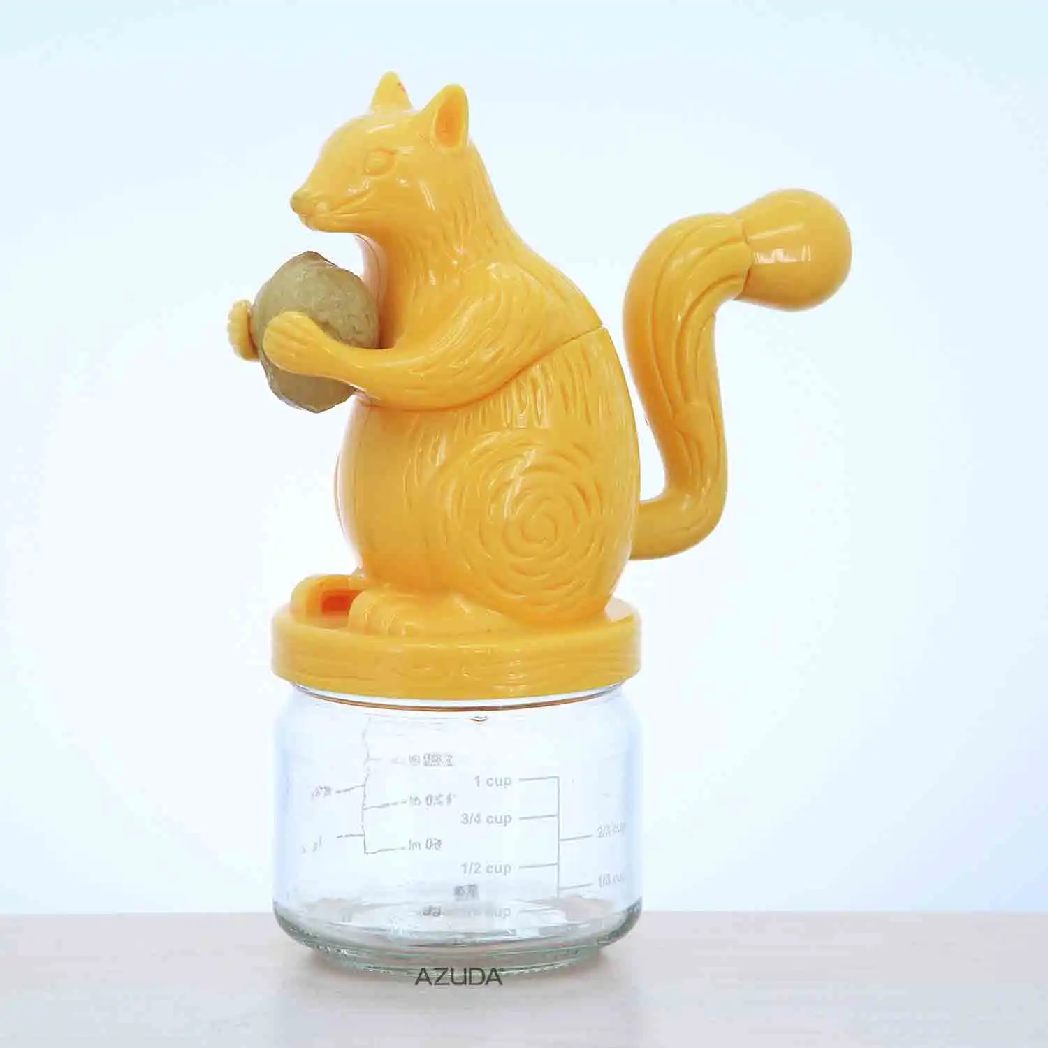 AZUDA_Yellow Squirrel Nut Hand Grinder