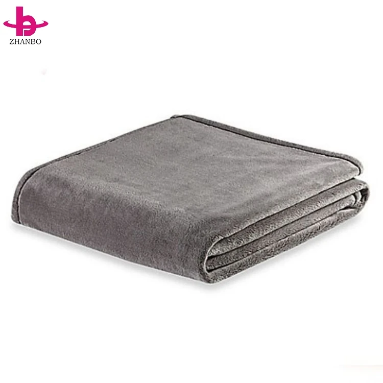 150x200cm Medium Size Mink Faux Fur Throw/Very Warm Super Soft Blankets Red Color