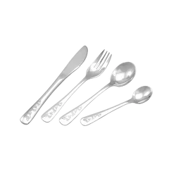 Stainless steel children cutlery set - 4 pcs