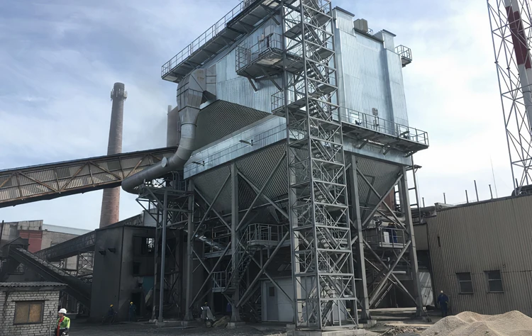 Electrostatic precipitator failure-free operation in difficult operating conditions, gas machine