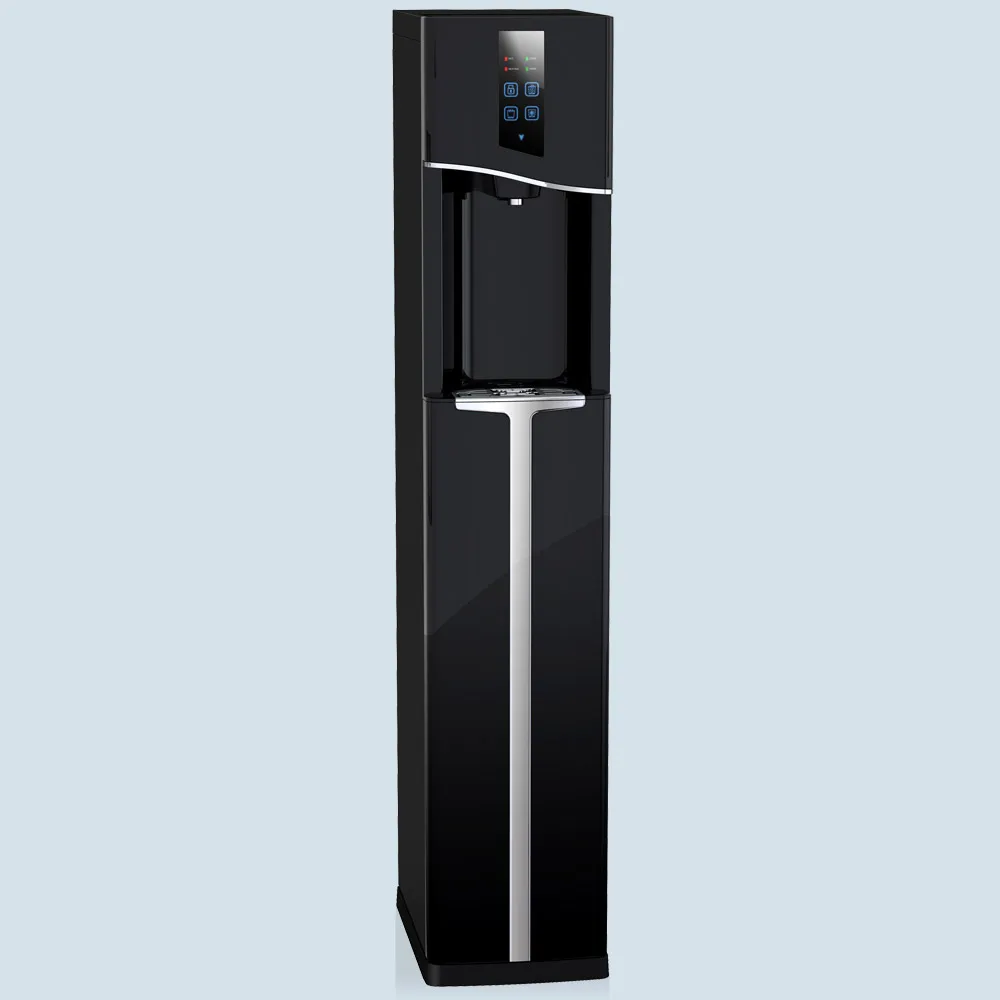 
 Небольшой отдельно стоящий диспенсер для горячей и холодной воды  