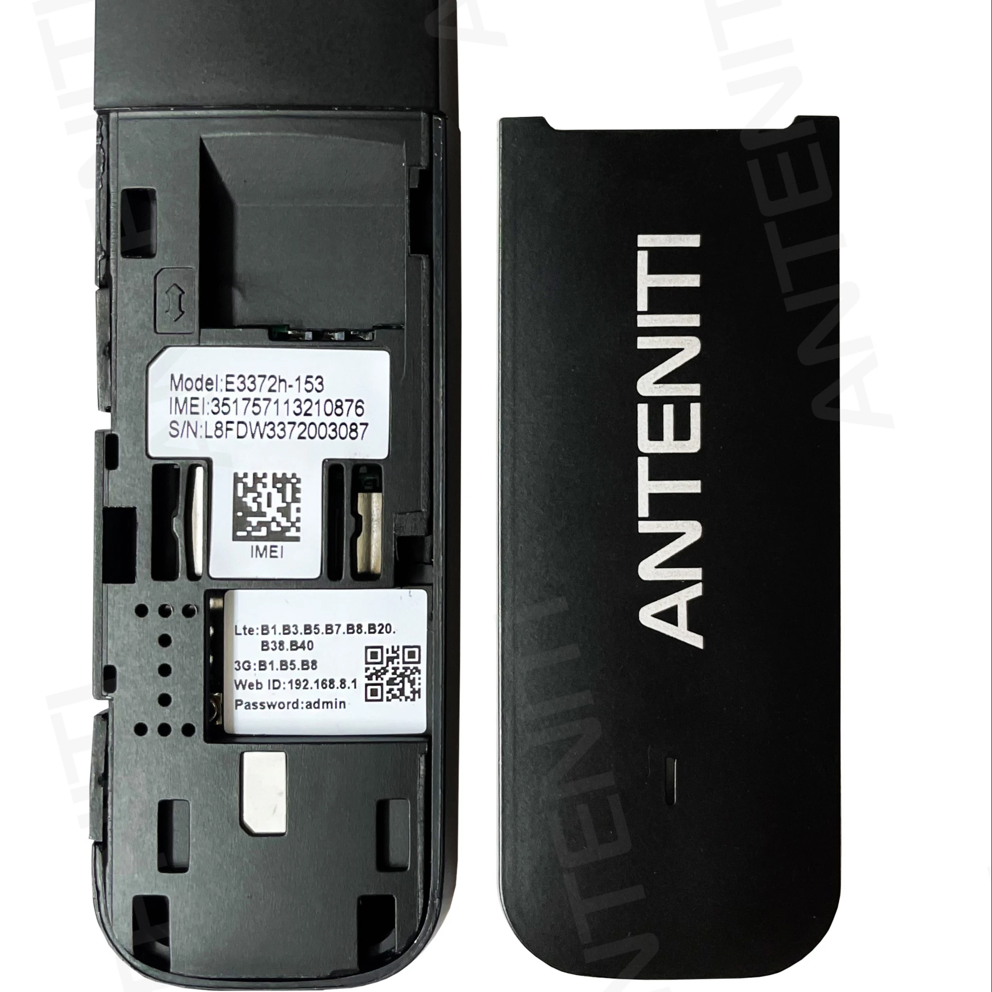 Universal and Unlocked ANTENITI E3372H-153 E3372-153 E3372 4G LTE USB Dongle