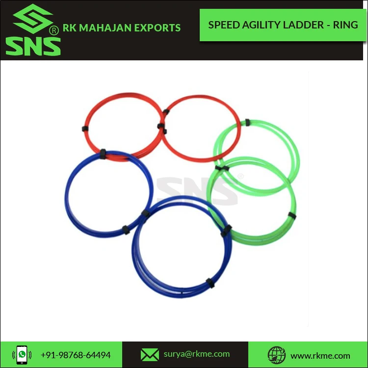 Leading Exporter of High Quality Speed and Agility Training Ladders Set of 12 Flat Rings