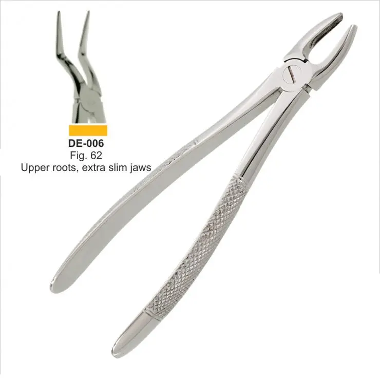 Dental Forceps For Upper Roots Extra Slim Jaws Tooth Extracting Forceps