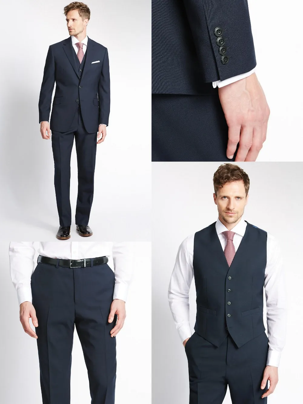 Formal Grey Color Wholesale V Neck Men Vest and Waistcoat (Whatsapp: Ms Hang: +84 975617125)