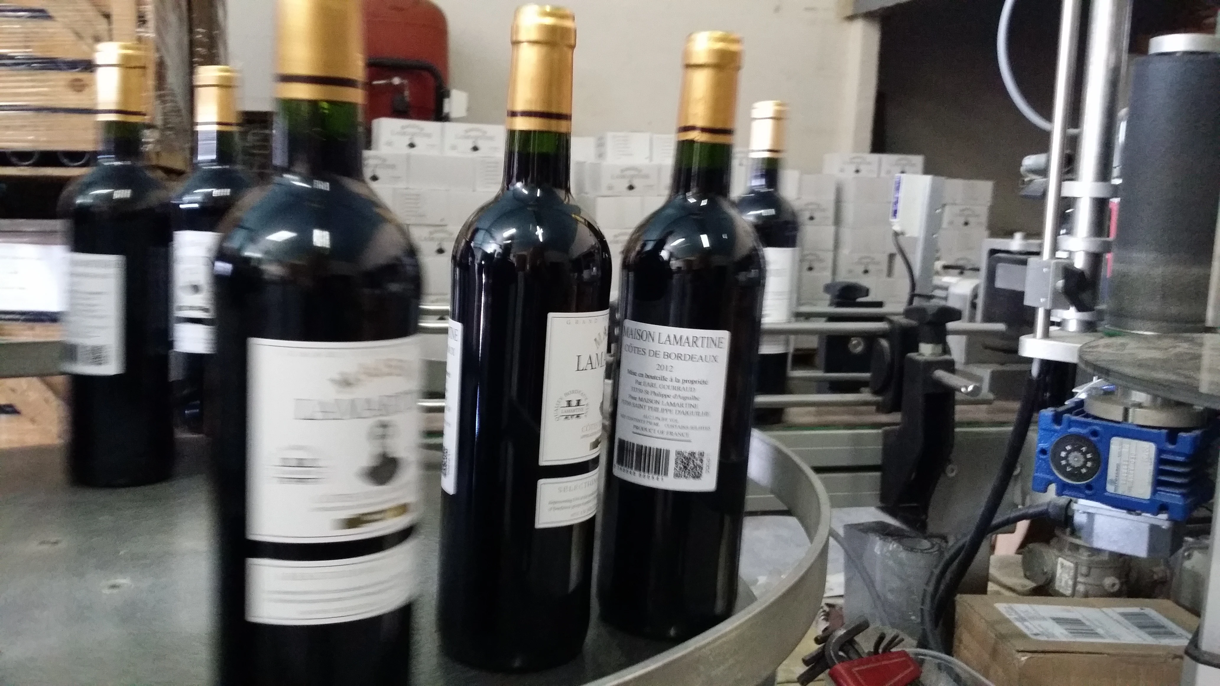 
Red French WIne Bordeaux AOC Maison Lamartine 