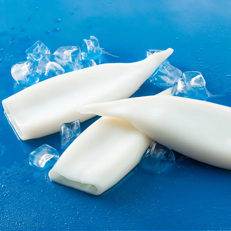 Frozen squid tube frozen calamary Todarodes Pacificus