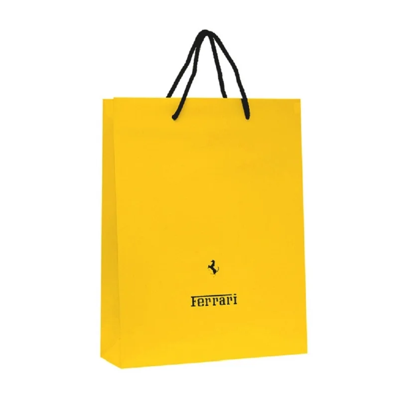 Высококачественный Подарочный пакет из переработанной крафт-бумаги с ручкой