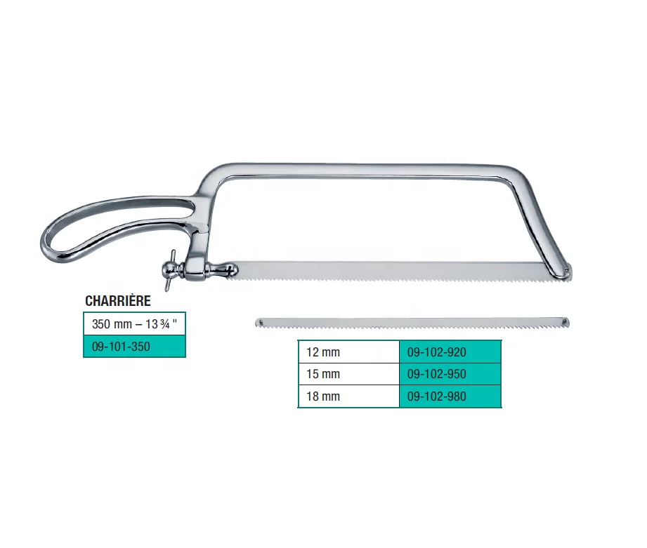Charriere Amputating and resection saws bone surgery instruments
