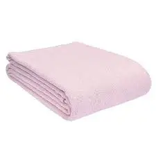
100% Polly cotton Thermal Blanket with fabric braided thermal insulation blanket 
