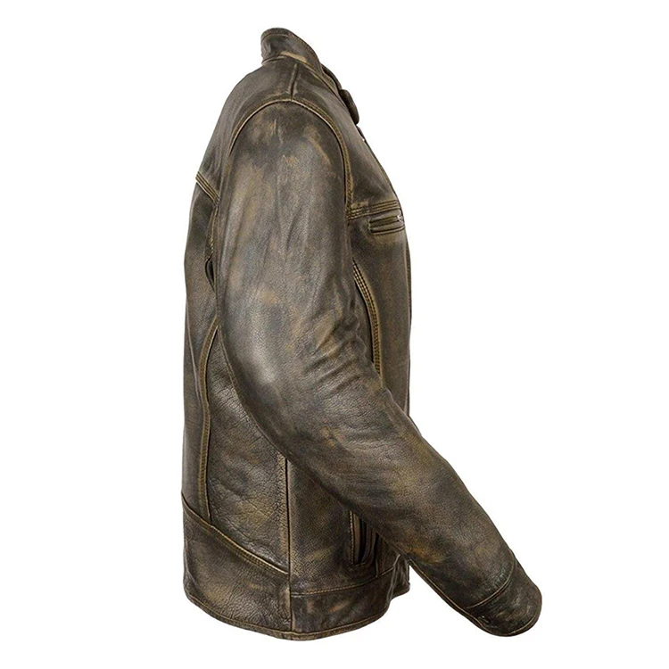 hot selling Classic design Pure Quality leather jacket Fashion Men black Lamb Leather Jacket/men leather jackets/Pakistan