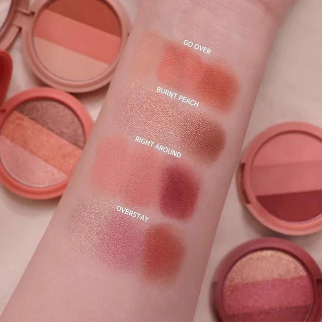 3CE TRIPLE EYESHADOW Palette Private Label OEM ODM Make Up Beauty Korean Cosmetics Custom Logo Makeup Vegan Organic Korea