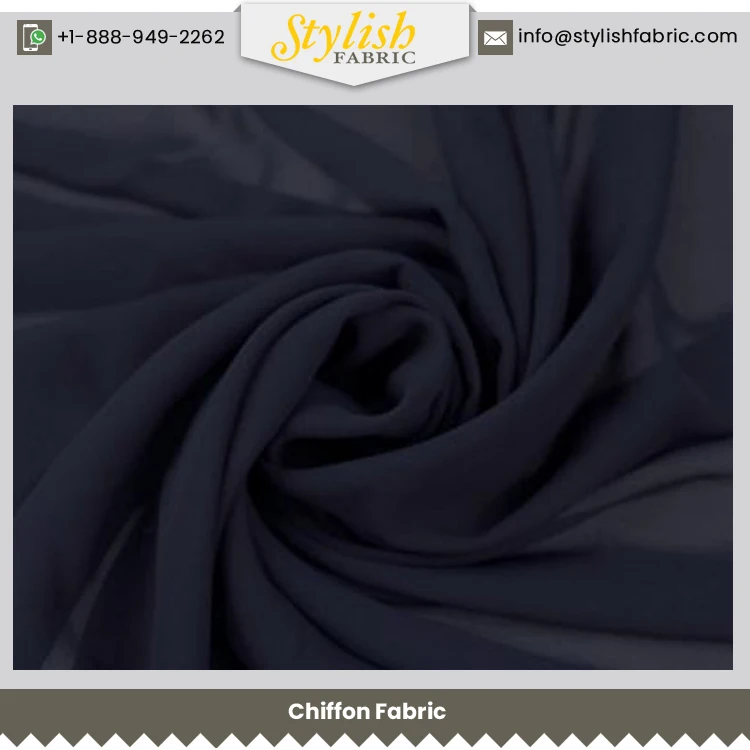 Huge Demand on Best Selling Optimum Quality 100% Polyester Chiffon Fabric for Wholesale