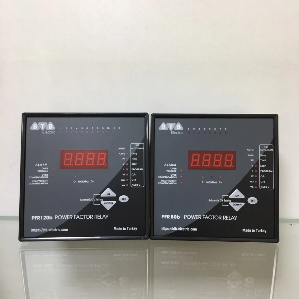 Мощные компенсационные контроллер 12 шагов 380-415VAC новый стиль 2021 Сделано в Турции