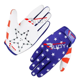 
Professional American Football Gloves Custom Non-Slip Grip Goal keeper Gloves/Batting Gloves 