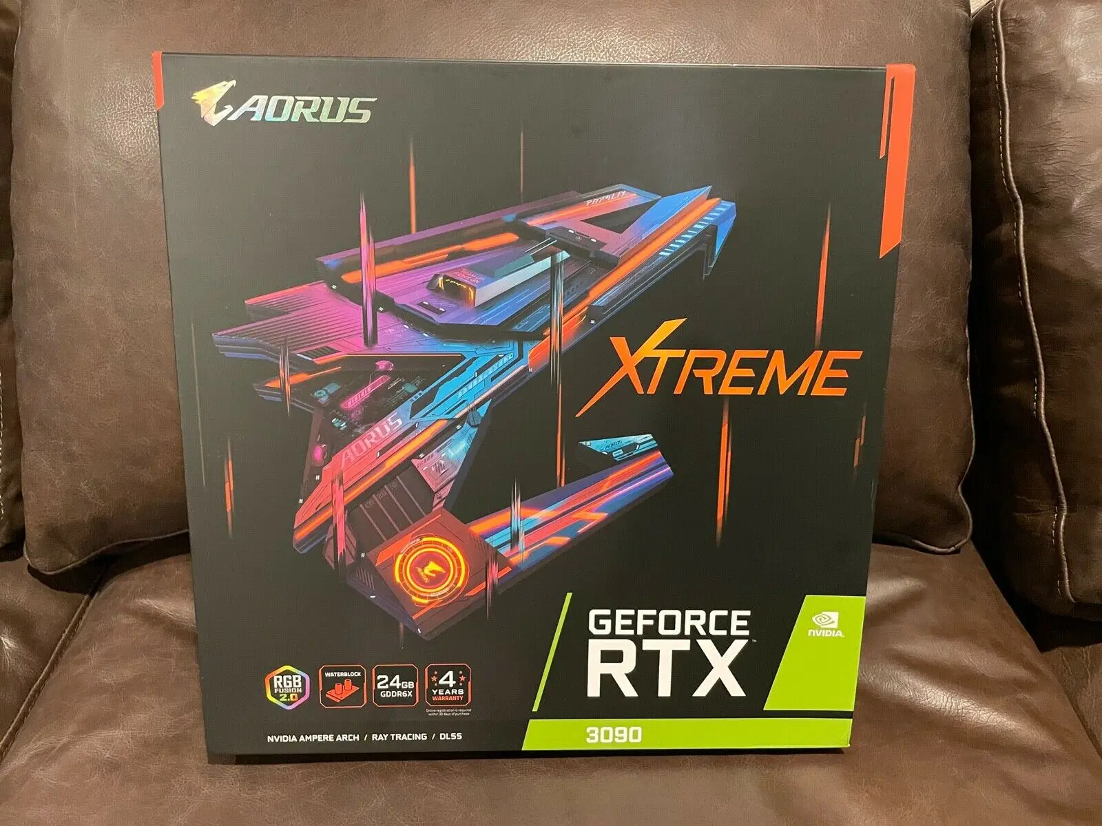 
ZOTAC GAMING GeForce RTX 3090 Trinity 24GB GDDR6X 384-bit 19.5 Gbps PCIE 4.0 Gaming Graphics Card 