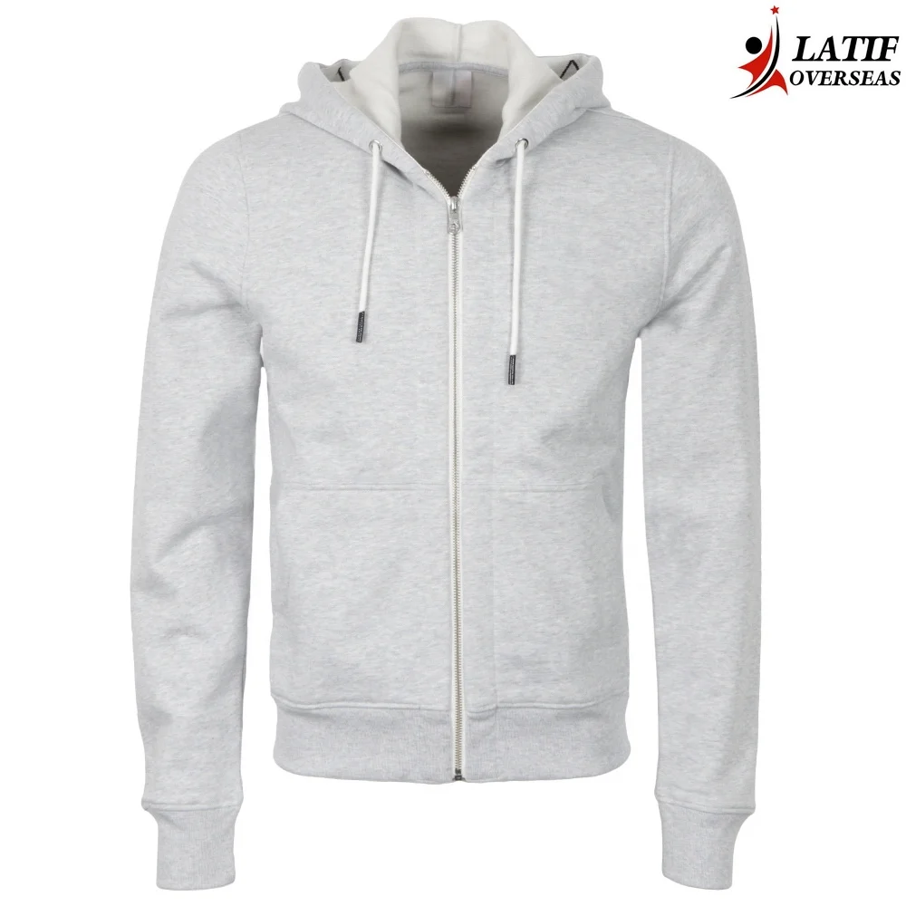 OEM good quality cheap price Red plain slim fit zipper fleece Hoodie