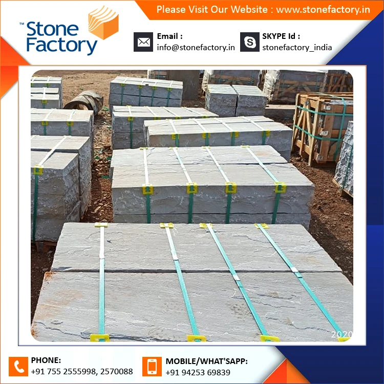 Top Selling Products Premium Quality Natural Kandla Grey Palisade Sandstone Buy From Indian Manufacture