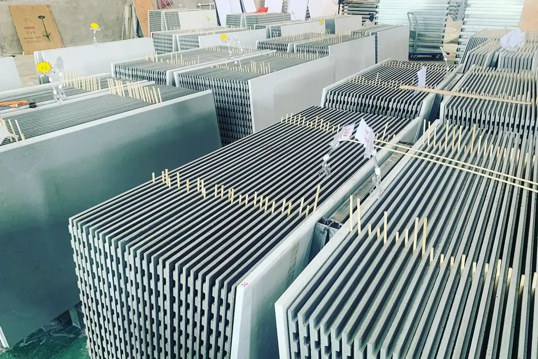 Precast concrete modern cement slabs high quality concrete wall and steps for house