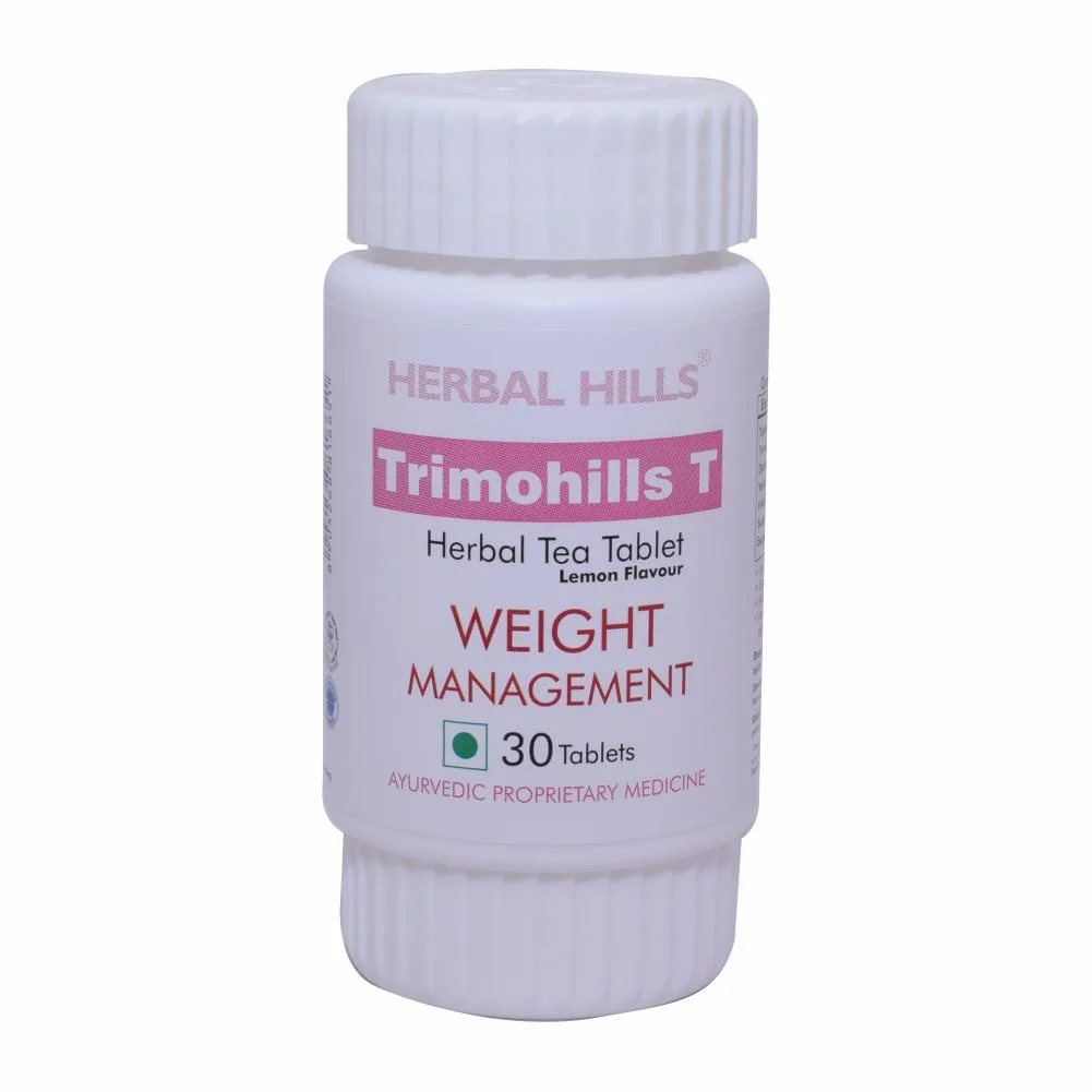 
Trimohills - Herbal Tea Tablet for Weight loss - 30 tablets 