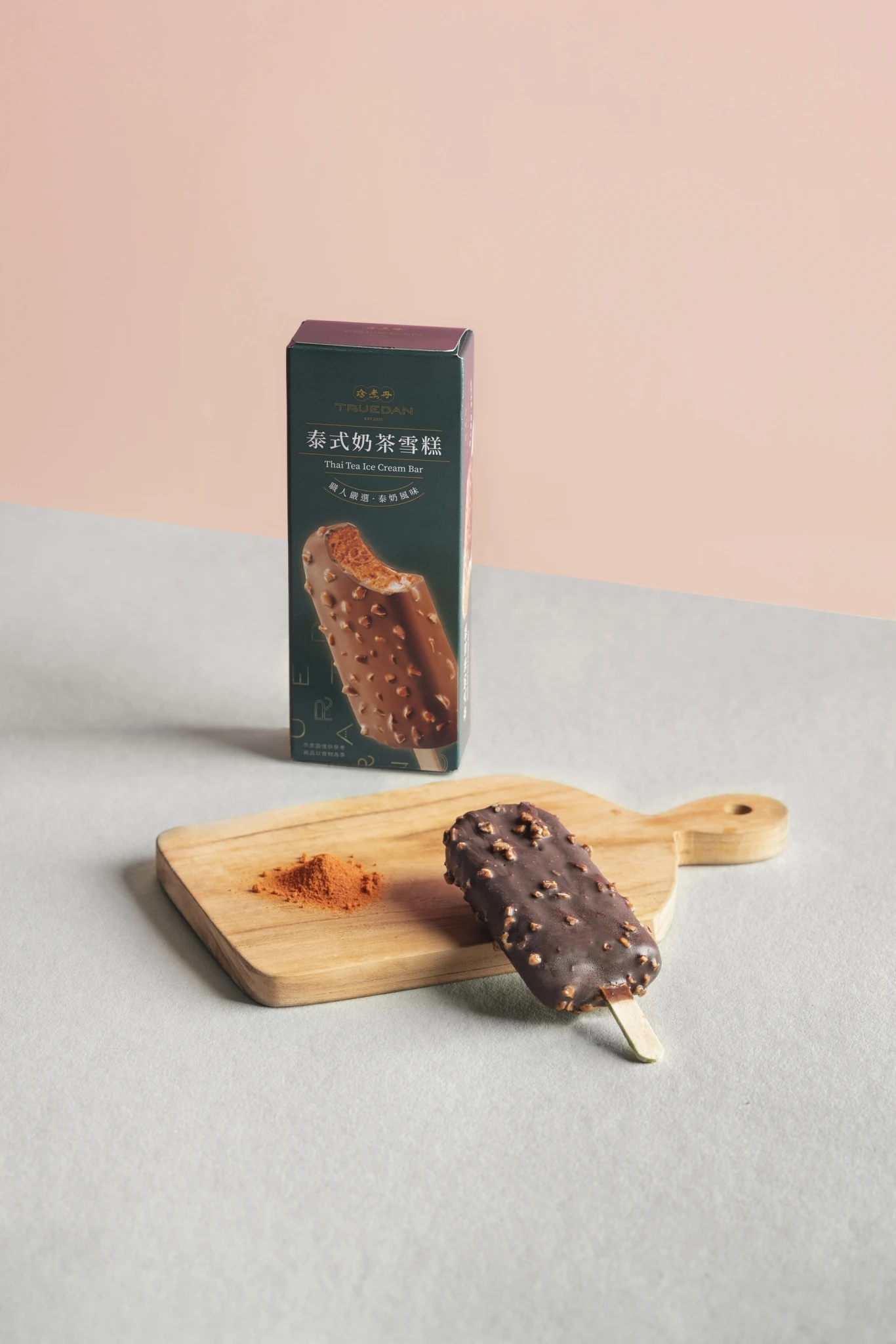 
Truedan Thai Tea Flavor Ice Cream Bar 