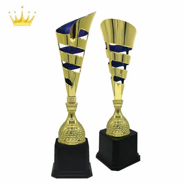 Modern Exclusive Challenge Plastic Trophies With Two Tone Colors