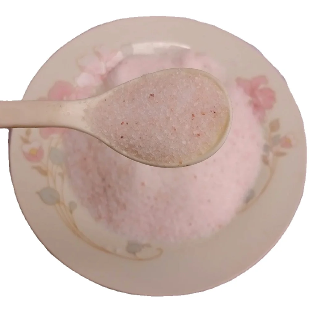 Himalayan Light Pink Natural Edible Rock Salt Best for Cooking and Table Salt in 50 Mesh.