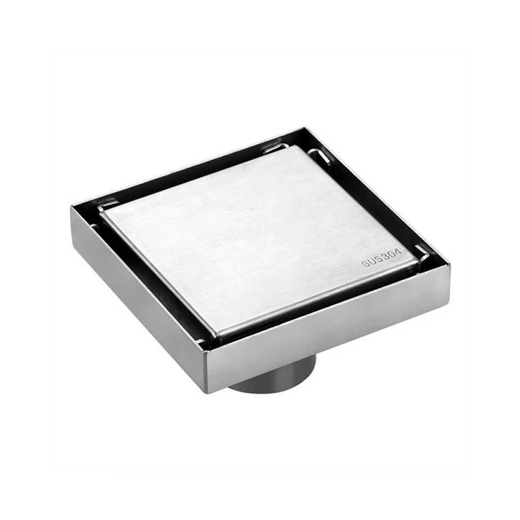 100% Stainless Steel 304 Grade Mirror Polished and Matt Tile Insert Floor Drain/ Trap