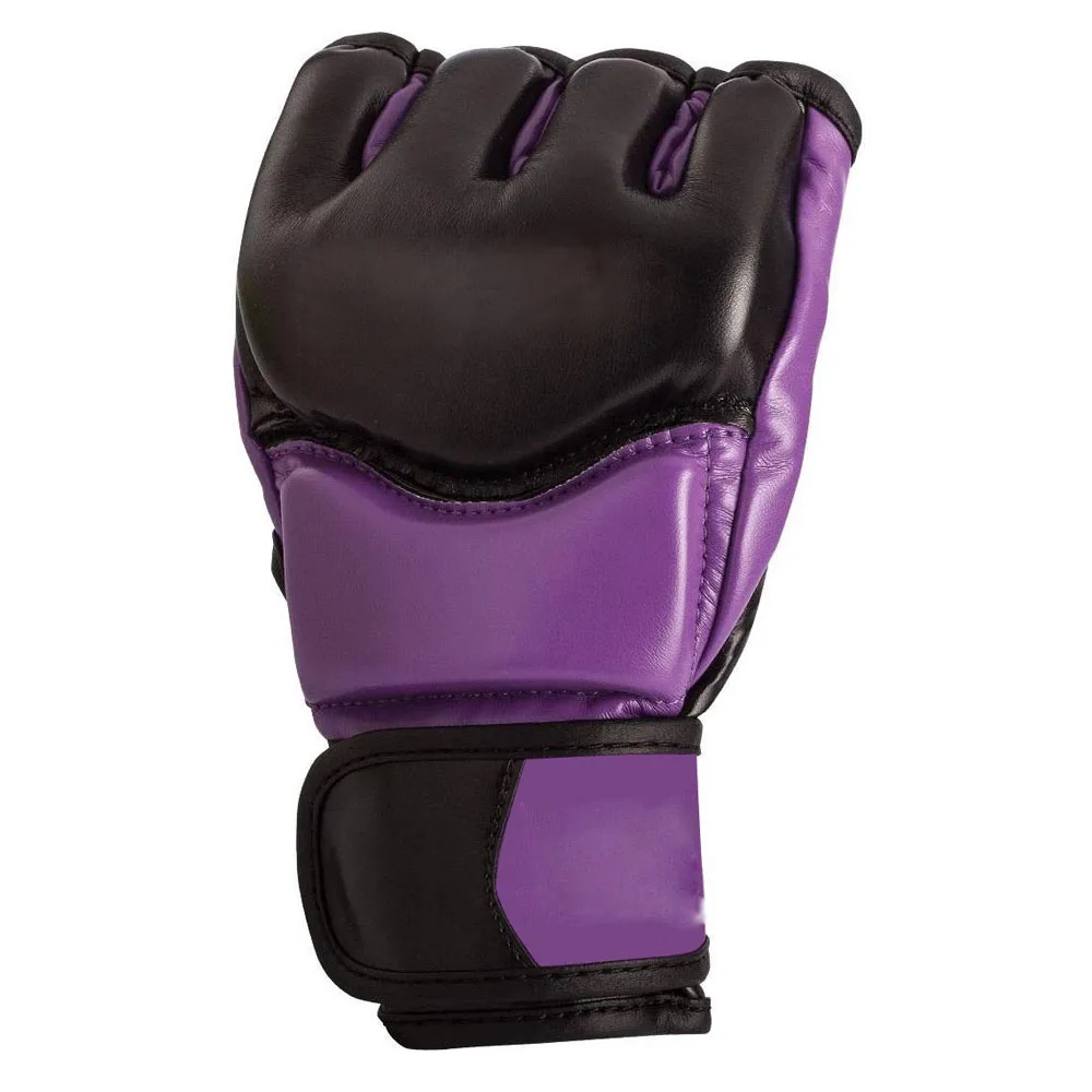 2021 Professional Boxing Training Gloves Custom Design New Half Finger Logo Mma