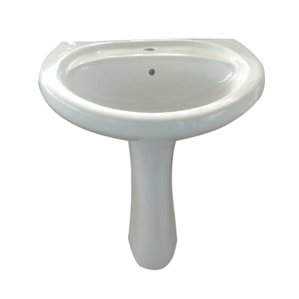 Repose wash basin with pedestal modern design wash basin sanitary ware bathroom sinks and wash basin