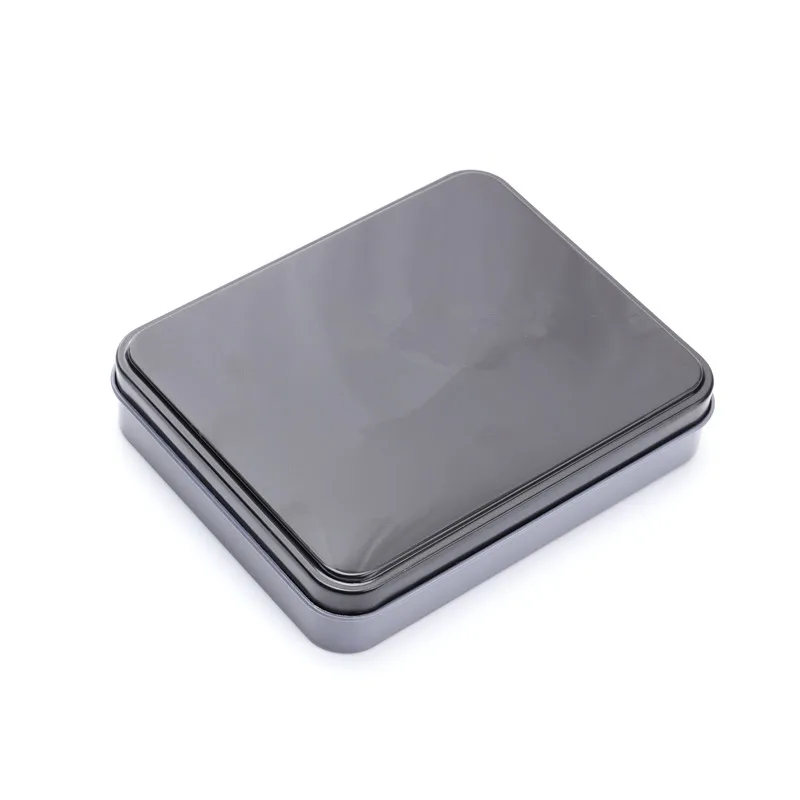 Упаковочная коробка для бумажника, прямоугольная жестяная коробка, жестяная коробка для шоколада