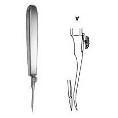 reverdin ligature needle short / ligature needle short / veterinary needle short