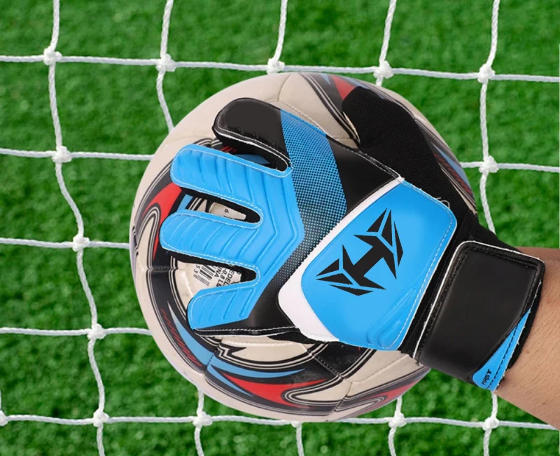 Латексные футбольные перчатки для мужчин и детей профессиональные вратаря толстые подростков