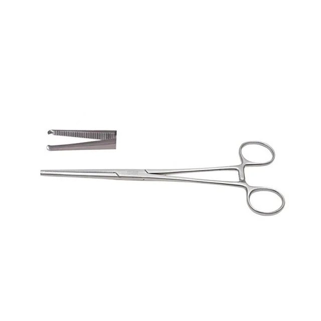 Stainless Steel Kocher Forceps Straight 14 CM Artery Kocher Forceps Single Use Surgical Forceps