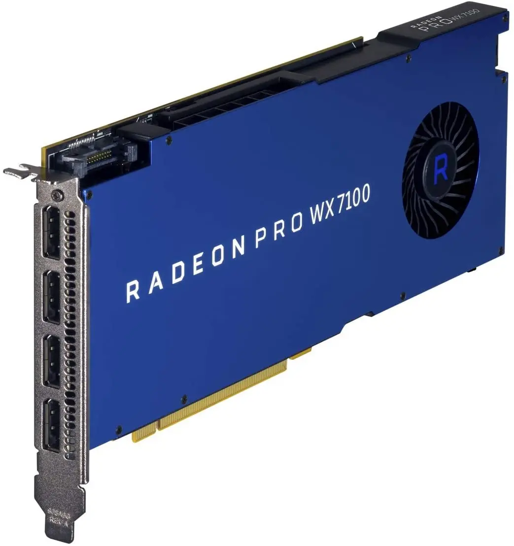 Видеокарты AMD Radeon Pro WX 7100 100-505826 8 Гб 256 бит GDDR5 рабочая станция