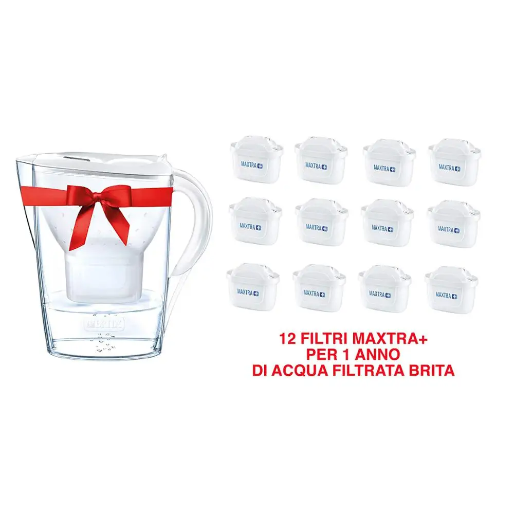 
Brita Marella Water Pitcher + 12 Water Filter 
