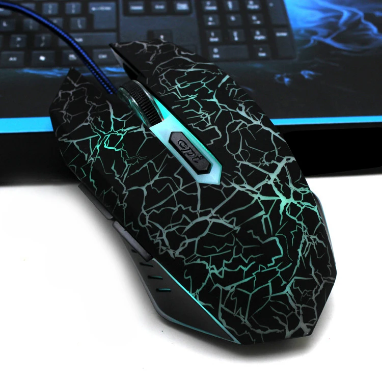 Game Mouse Silent Ergonomic 7 Keys Gaming Mouse
