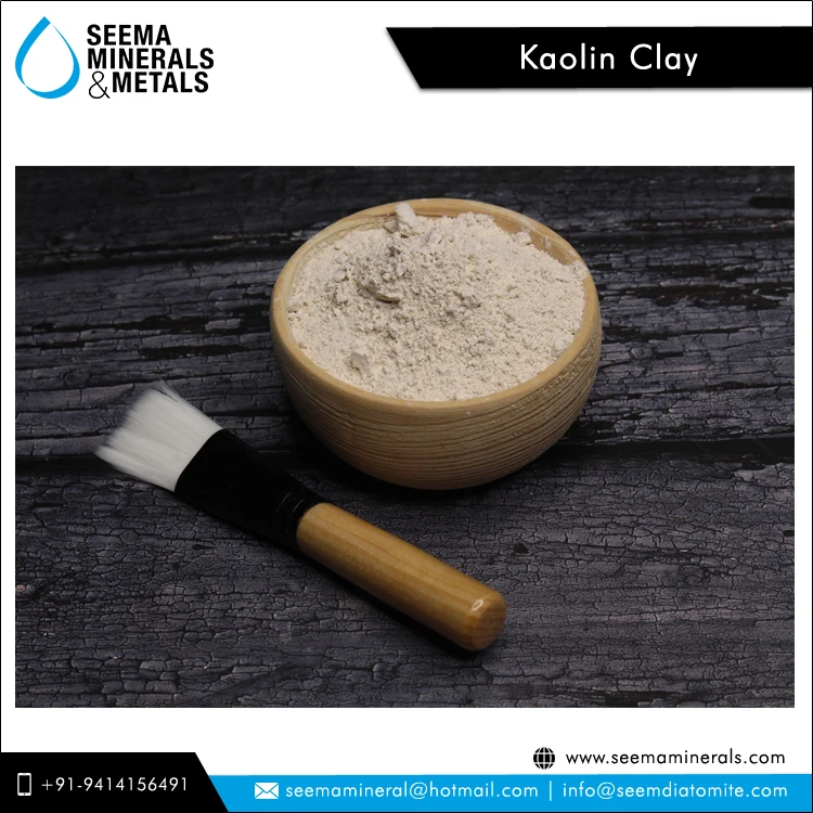 Low Market Price Hot Selling 100% Natural Kaolin Clay Powder for Skin Care Usage