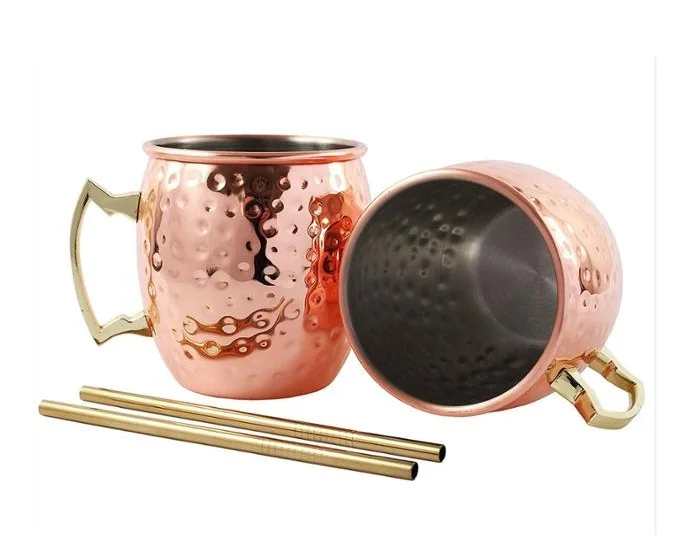 Manufacturer cheap beer cup Moscow Mule Copper mug